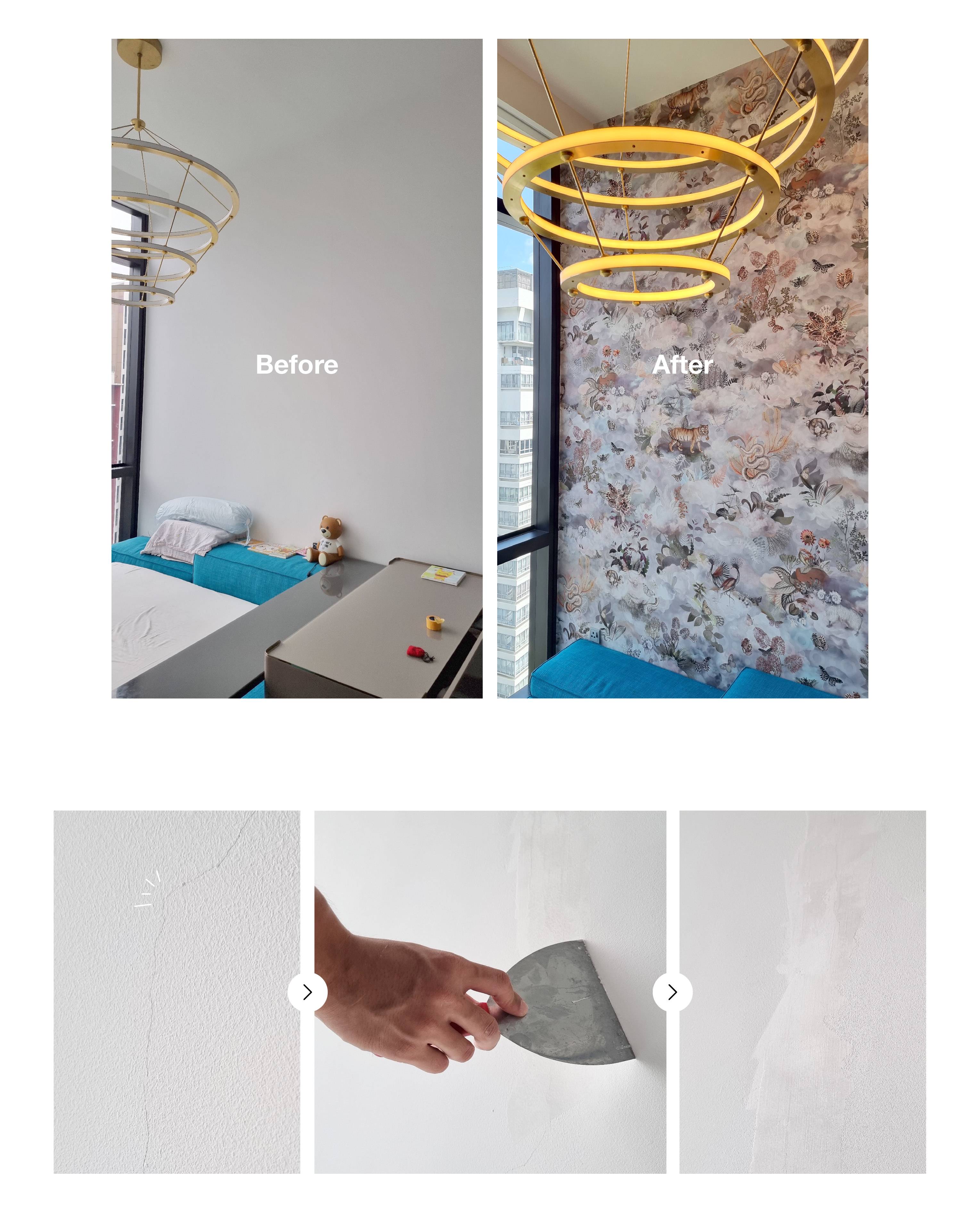 Wallpaper Installation steps